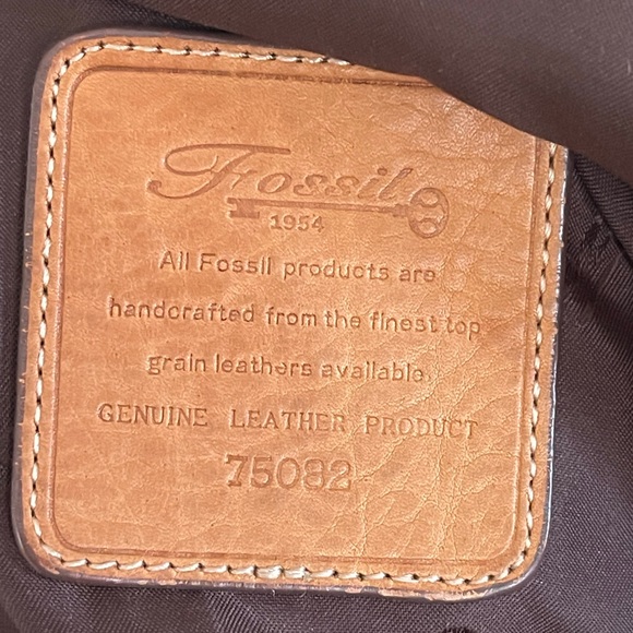 Fossil Purse, light brown soft leather. - Picture 9 of 12